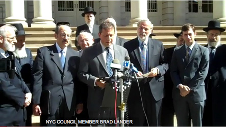 Jewish Leaders Condemn Carl Paladino, NYC Sept. 19, 2010