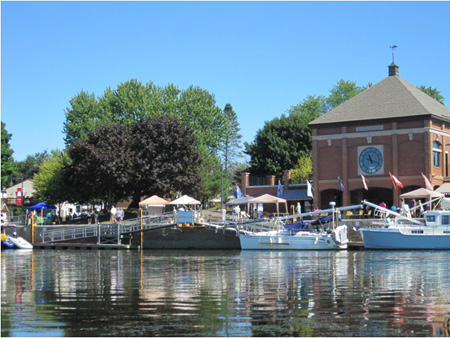 Waterford Canal Harbor, Tents For The Farmer's Market