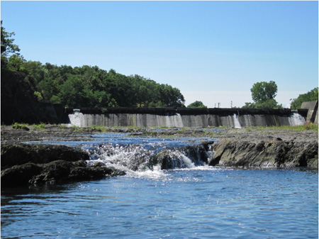 The Dam Behind Peebles Island