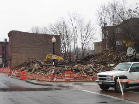 Alexander And South Pearl Streets, February 2008