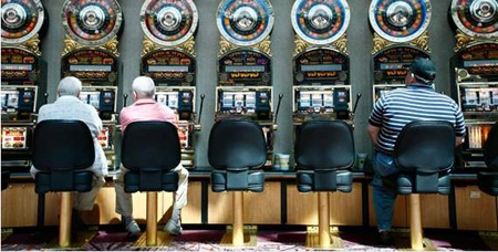 Slot Machine Addicts At Foxwoods