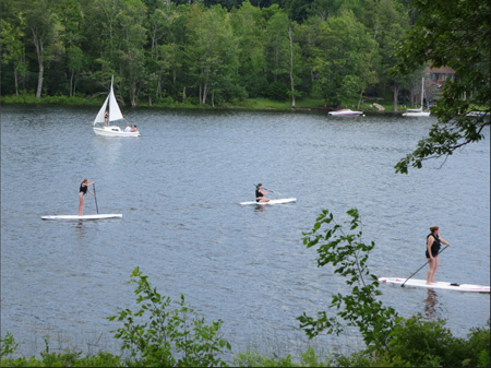 Thomson's Lake In The Heldebergs Of Albany County, July 2014