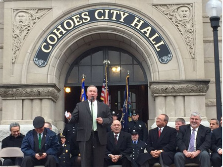 Shawn Morse Sworn In As Mayor Of Cohoes, Jan. 1