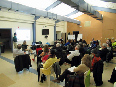 Another Well Attended Meeting At The Ezra Prentice Community Room On March 9