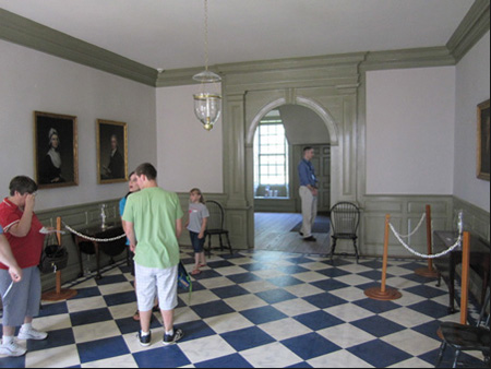 The Main Room Downstairs At The Schuyler Mansion, Albany