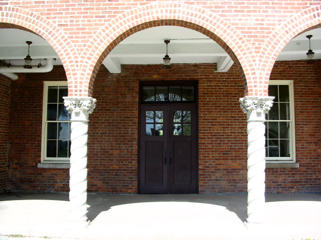 Pool House Entrance