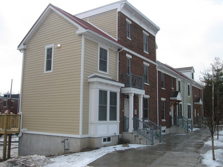 The New Streetscape From Up Clinton Street