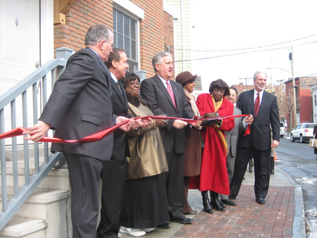 The New Streetscape From Up Clinton Street