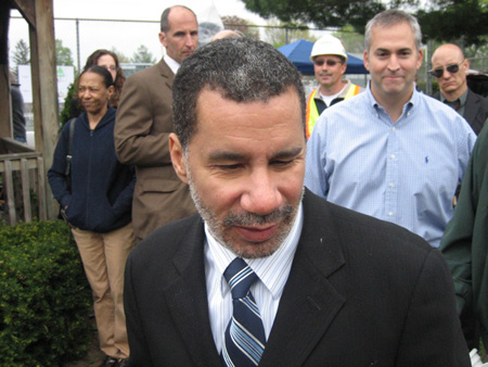 NYS Governor David Paterson On Morton Avenue Last Year