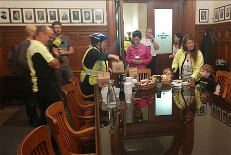 Coffee And Bagels In The Mayor’s Conference Room