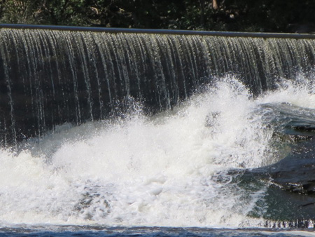 Water Over The Dam Near Waterford