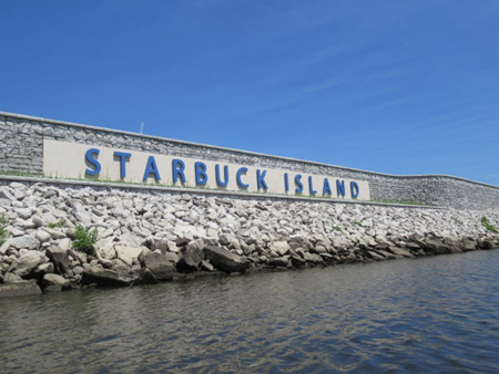 On The Troy Side Of Starbuck Island